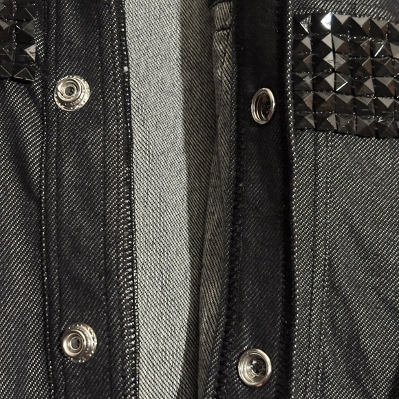 Weissman Dark Gray Costume Jacket with Faux Fur - Picture 3 of 10